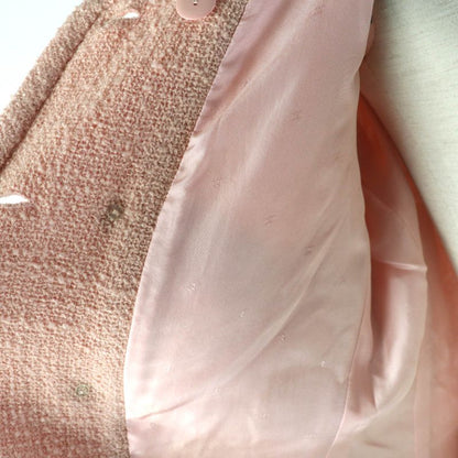 Vintage CHANEL Boutique CHANEL Boutique 93C 100% Silk Lining Collarless