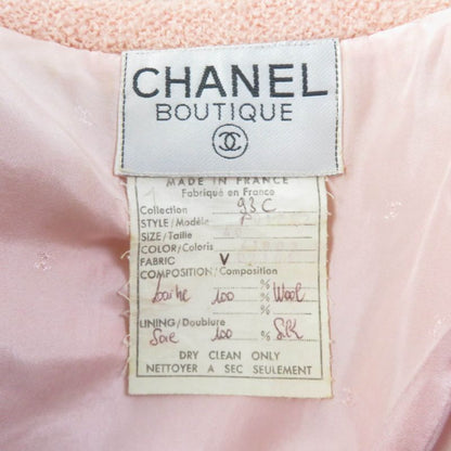 Vintage CHANEL Boutique CHANEL Boutique 93C 100% Silk Lining Collarless
