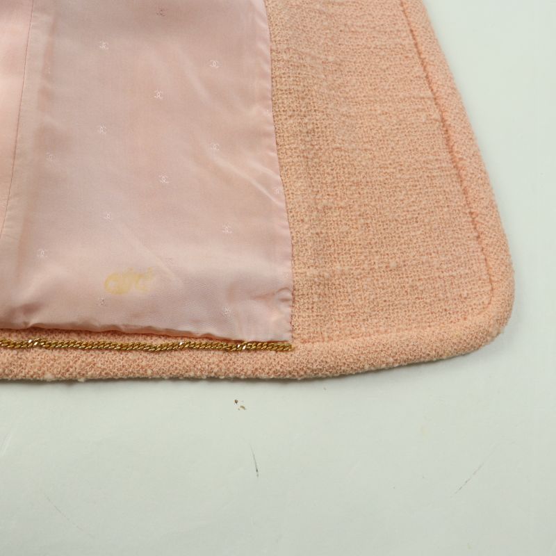 Vintage CHANEL Boutique CHANEL Boutique 93C 100% Silk Lining Collarless