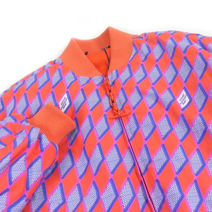 Louis Vuitton 22AW Hnb73e Diamond Damier Pattern Graphic Bomber Jacket Blouson
