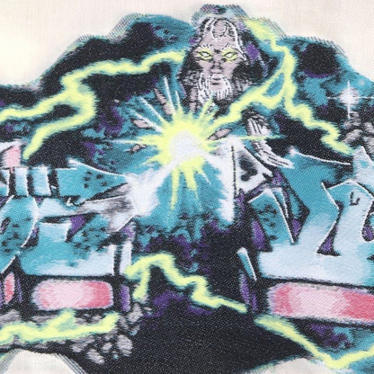  Louis Vuitton 2022 Hns09w LV Graffiti Stand Collar Long Sleeve Shirt Cream