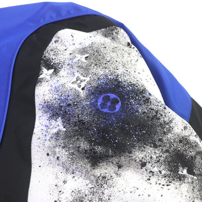 Louis Vuitton Hib30wrwk Splash Monogram Cotton Nylon Puffy Jacket Blouson Black