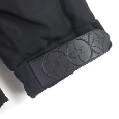 Louis Vuitton Hib30wrwk Splash Monogram Cotton Nylon Puffy Jacket Blouson Black