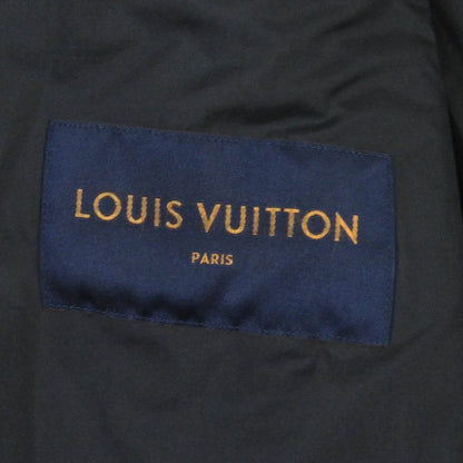 Louis Vuitton Hib30wrwk Splash Monogram Cotton Nylon Puffy Jacket Blouson Black