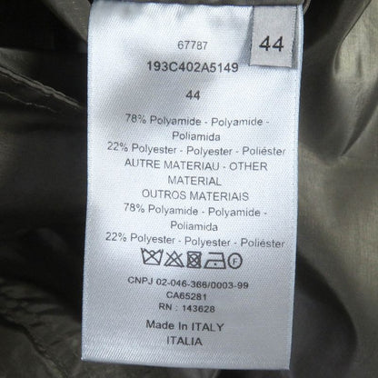 DIOR Homme 193c402a5149 Oblique Half Zip Anorak Jacket Nylon Blouson Khaki 44