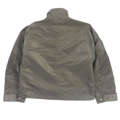 DIOR Homme 193c402a5149 Oblique Half Zip Anorak Jacket Nylon Blouson Khaki 44