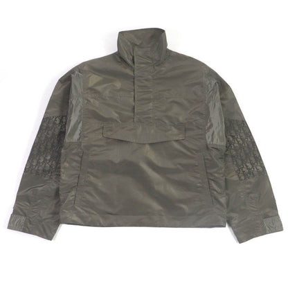 DIOR Homme 193c402a5149 Oblique Half Zip Anorak Jacket Nylon Blouson Khaki 44