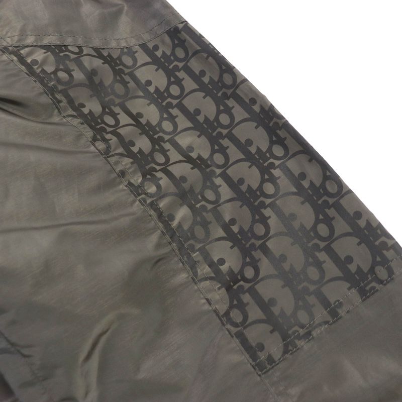 DIOR Homme 193c402a5149 Oblique Half Zip Anorak Jacket Nylon Blouson Khaki 44