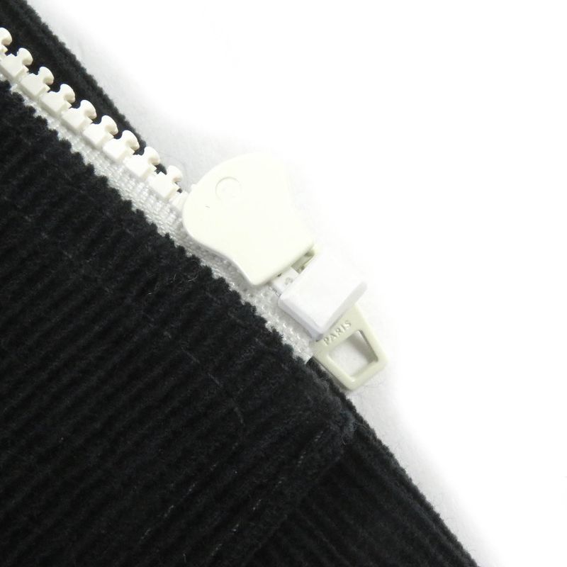 Celine 2q773580w Back Logo Embroidery Corduroy Lamb Leather Use Cotton Western