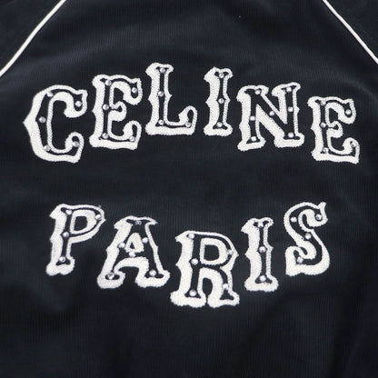 Celine 2q773580w Back Logo Embroidery Corduroy Lamb Leather Use Cotton Western