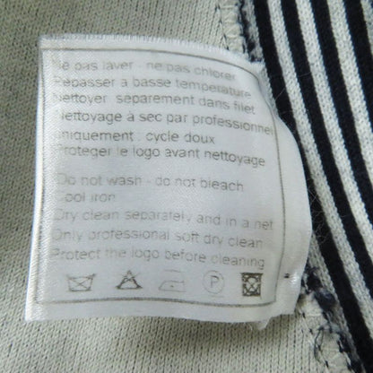 CHANEL 08C P32497 Airline Cotton Cashmere Blend Knit Skirt With Airplane Charm