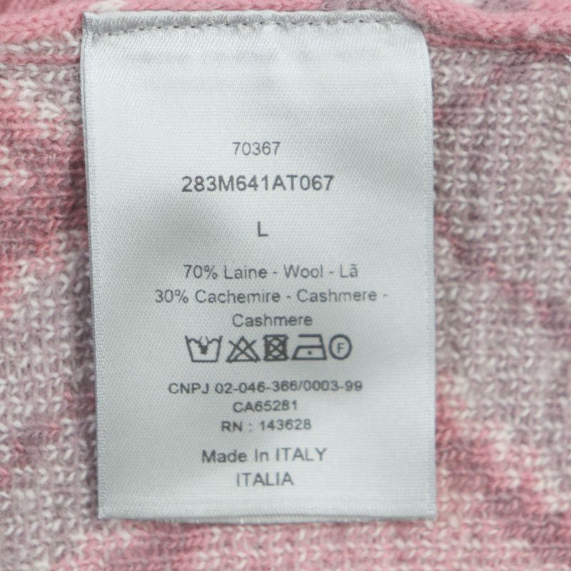  DIOR Homme Travis Scott Travis Scott 22SS 283m641at067 Cactus Jack Wool