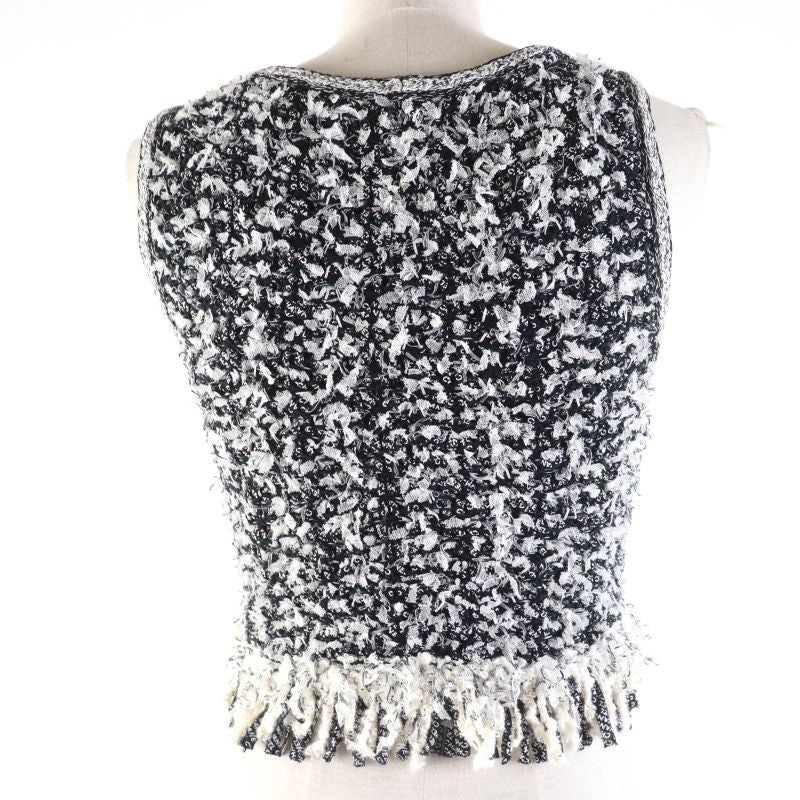 CHANEL P58876k07720 Cotton With Coco Mark And Logo Ribbon With Stole Sleeveless