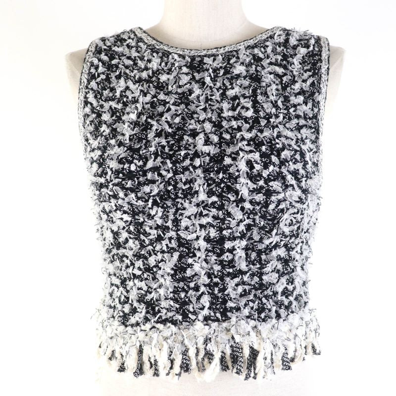 CHANEL P58876k07720 Cotton With Coco Mark And Logo Ribbon With Stole Sleeveless