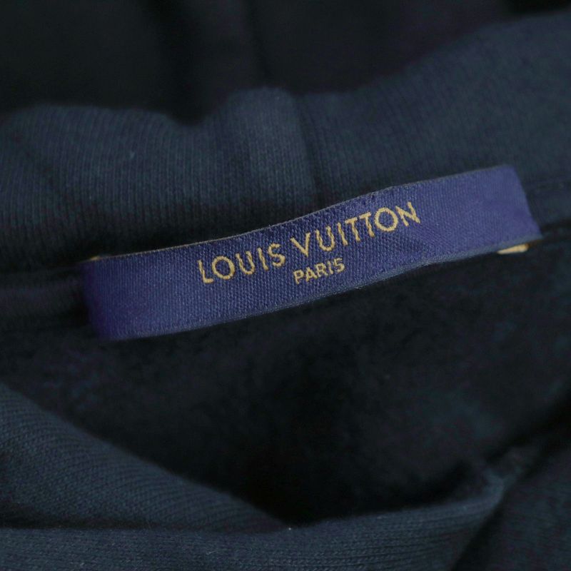 Louis Vuitton 20AW Cotton Staples Edition Inside Out Logo Plate Pullover