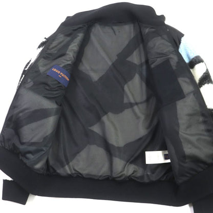  Louis Vuitton 24SS Hqy18w LV Ice Pattern Padded Zip Technical Fleece Jacket