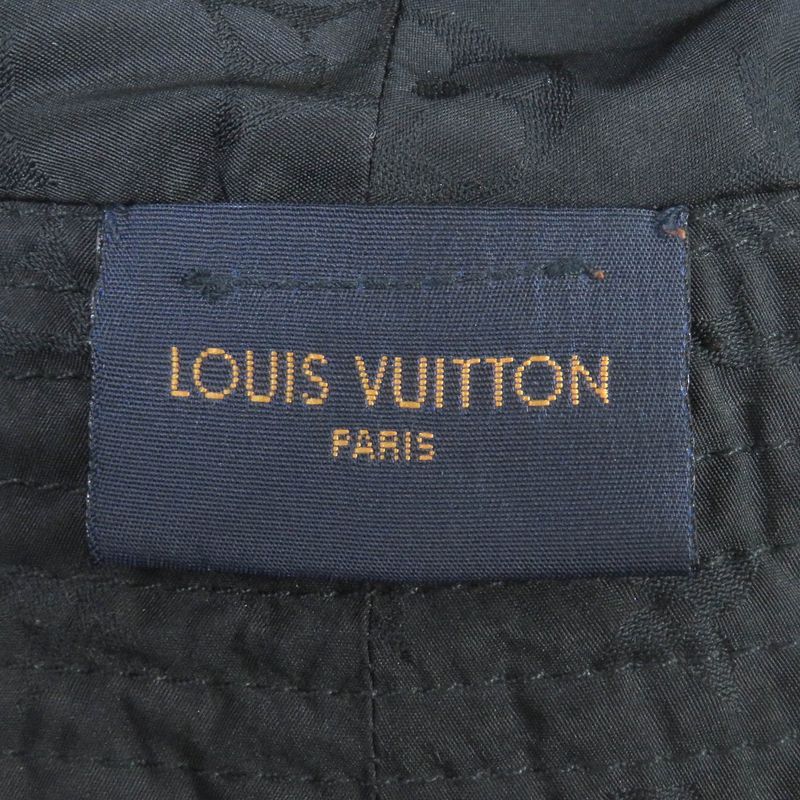Louis Vuitton 2020 M76534 LV Crafty Monogram Reversible Bucket Hat Brown Black