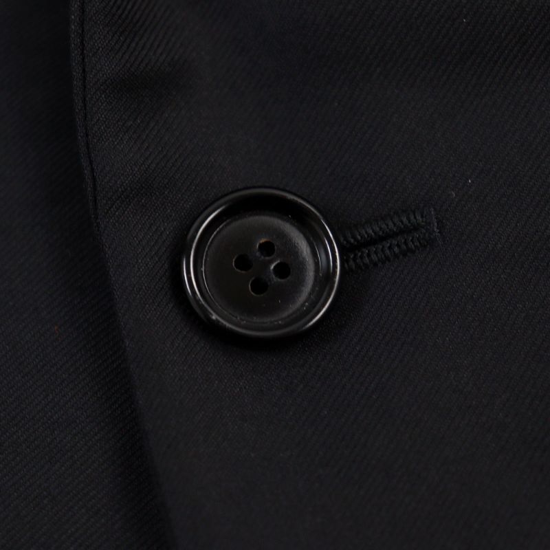 DIOR Homme DIOR Homme 533c289c3226 Leather Used Piping Single Smoking Jacket/tai