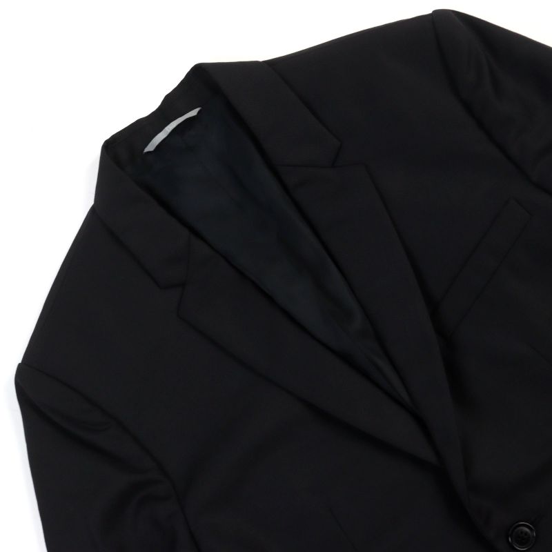 DIOR Homme DIOR Homme 533c289c3226 Leather Used Piping Single Smoking Jacket/tai