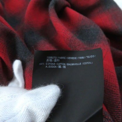 Balenciaga 492513 New Swing 100% Cotton Checked With Bar Ties Back Logo Print