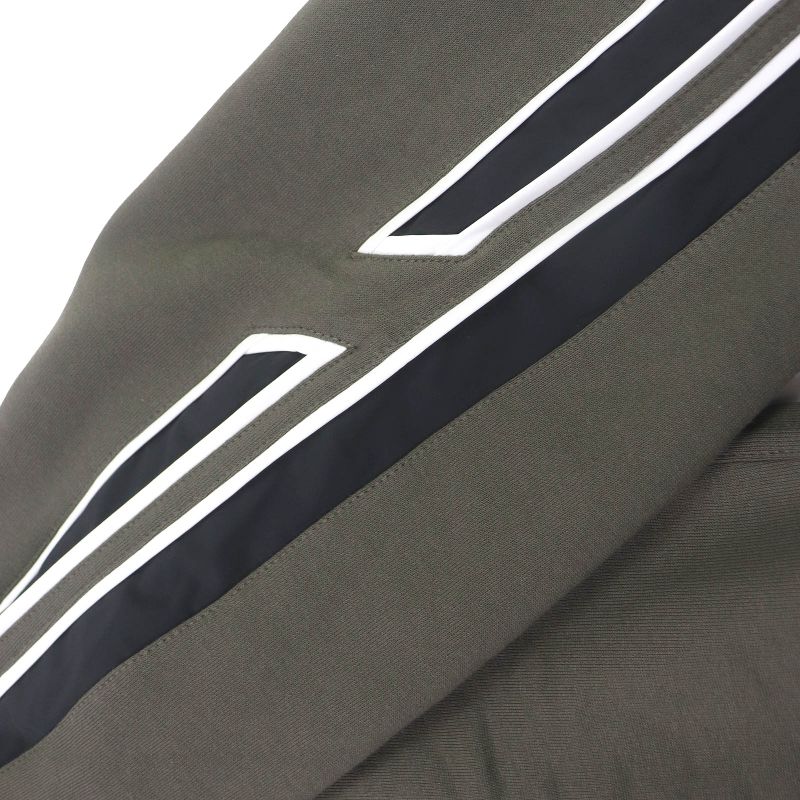 Hermes 2024 H467780ha Run H 100% Cotton Zip Up Hoodie Khaki L Made In Italy