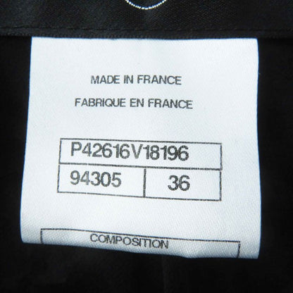 CHANEL P42616/p42872 Wool Nylon With Rhinestone Coco Button And Plate Single