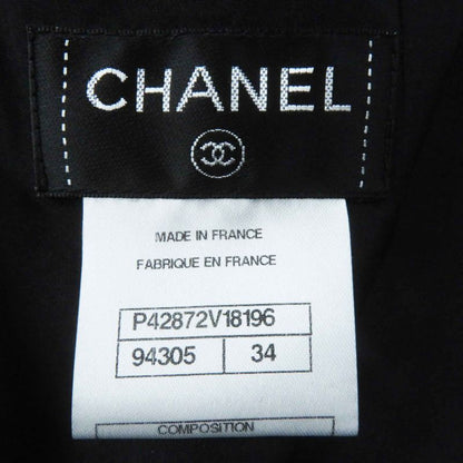 CHANEL P42616/p42872 Wool Nylon With Rhinestone Coco Button And Plate Single