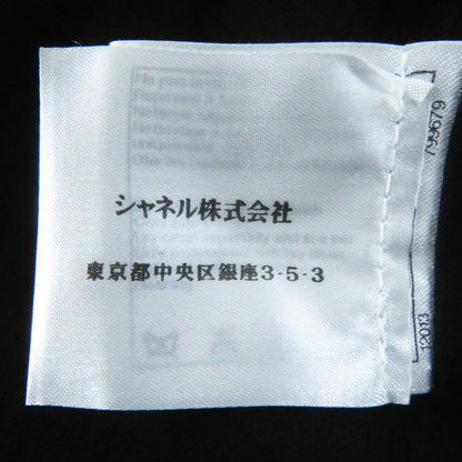 CHANEL P42616/p42872 Wool Nylon With Rhinestone Coco Button And Plate Single