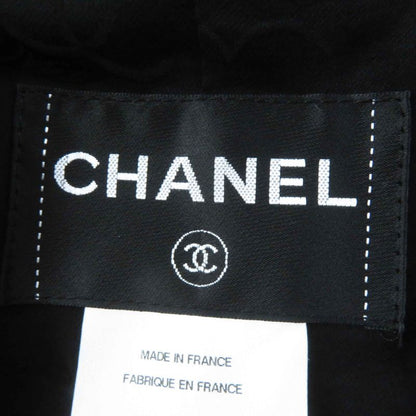 CHANEL P42616/p42872 Wool Nylon With Rhinestone Coco Button And Plate Single
