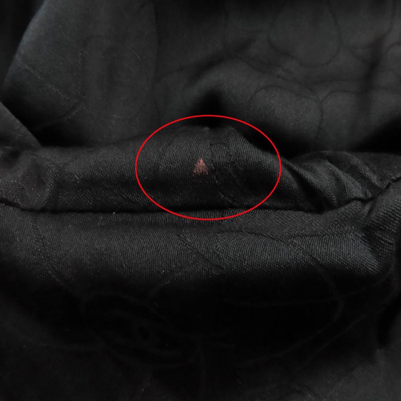 CHANEL Vintage 02A P19979 Wool Mohair Blend Leather Tweed Coat With Logo Button