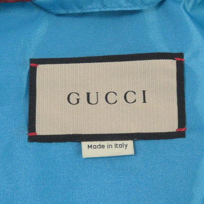 Gucci 23SS 740572 Hooded Mountain Parka Nylon Jumper Blue Multicolored 42 Made