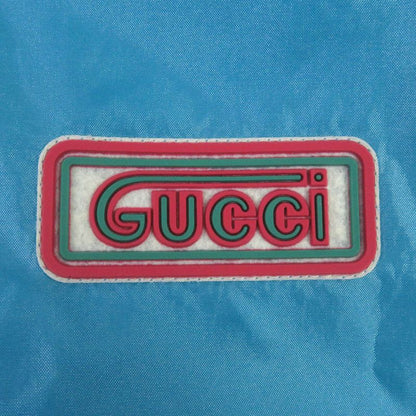 Gucci 23SS 740572 Hooded Mountain Parka Nylon Jumper Blue Multicolored 42 Made