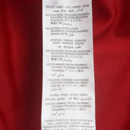  Gucci 19AW 575758 Interlocking G Hooded Technical Jersey Track Jacket Red