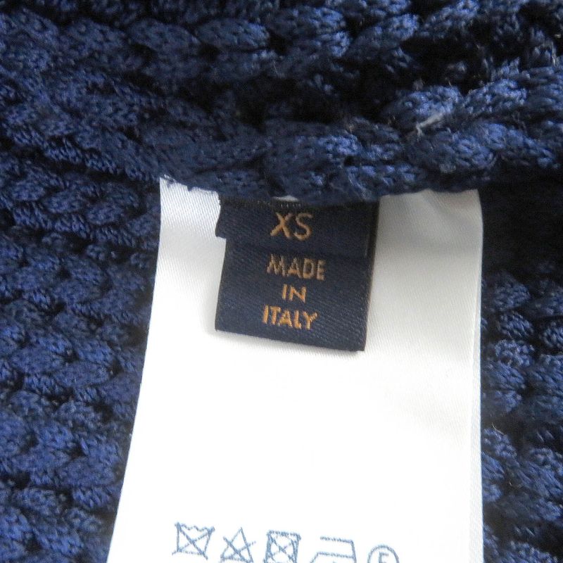 Louis Vuitton 2020 1a89yk LV Logo Hardware Ribbed High Neck Knit Blouson Tight