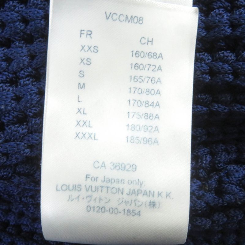 Louis Vuitton 2020 1a89yk LV Logo Hardware Ribbed High Neck Knit Blouson Tight