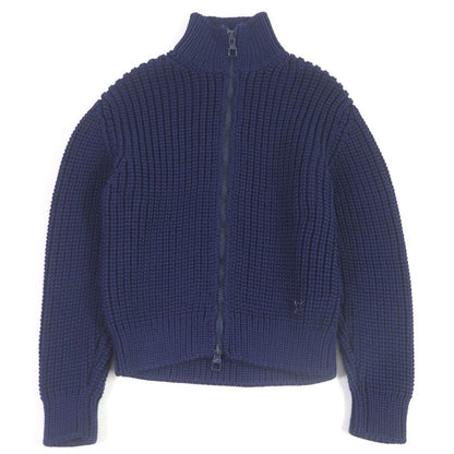 Louis Vuitton 2020 1a89yk LV Logo Hardware Ribbed High Neck Knit Blouson Tight