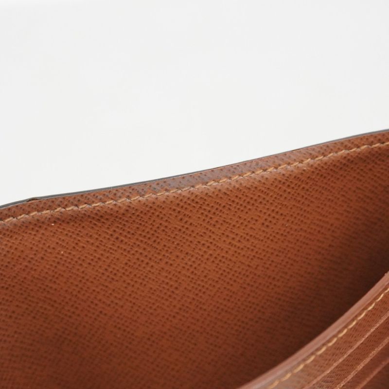 Louis Vuitton Trifold Wallet Monogram Portefeuille Victorine M62472 Brown Ladies