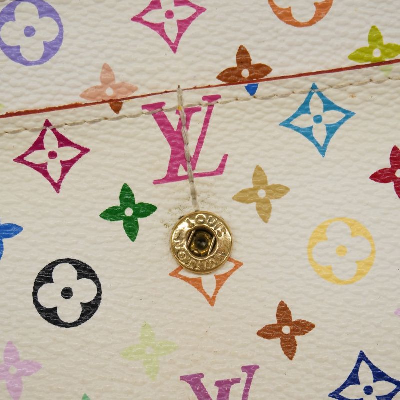 Louis Vuitton Long Wallet Monogram Multicolor Pochette Porte Monet Cles Di