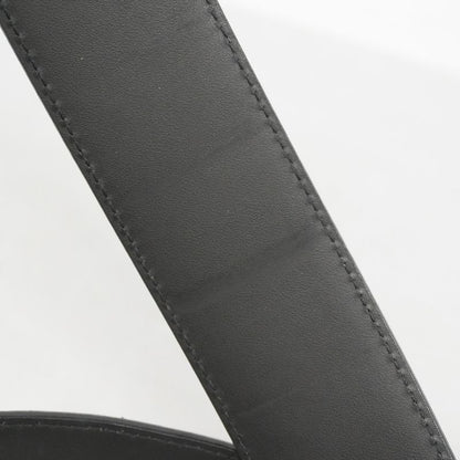 Louis Vuitton Belt Damier Graphite Santure LV Initials M9808 Black Men's