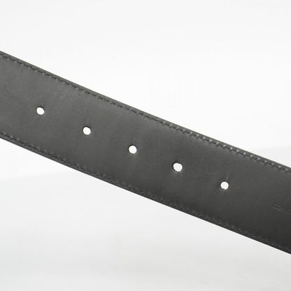 Louis Vuitton Belt Damier Graphite Santure LV Initials M9808 Black Men's