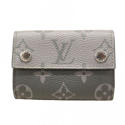 Louis Vuitton Trifold Wallet Monogram Eclipse Bicolor Discovery Compact