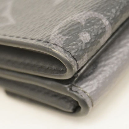 Louis Vuitton Trifold Wallet Monogram Eclipse Bicolor Discovery Compact