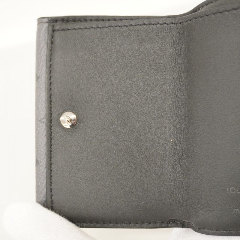 Louis Vuitton Trifold Wallet Monogram Eclipse Bicolor Discovery Compact