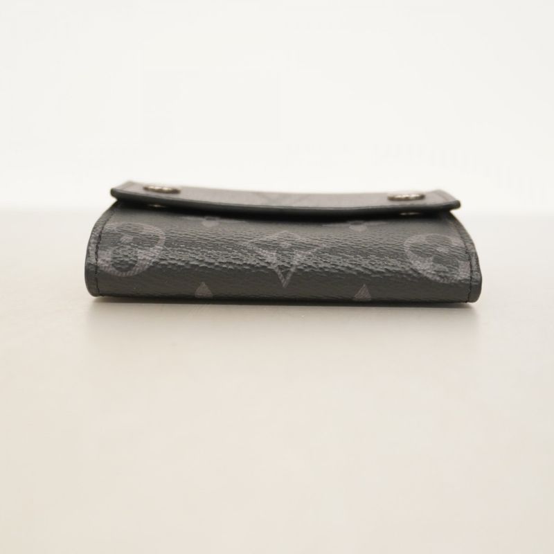 Louis Vuitton Trifold Wallet Monogram Eclipse Bicolor Discovery Compact