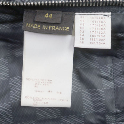 Louis Vuitton Rabbit Fur Damier Graphite Rare Masterpiece LX Logo Reversible