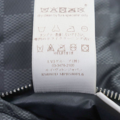 Louis Vuitton Rabbit Fur Damier Graphite Rare Masterpiece LX Logo Reversible