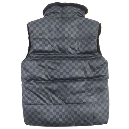 Louis Vuitton Rabbit Fur Damier Graphite Rare Masterpiece LX Logo Reversible