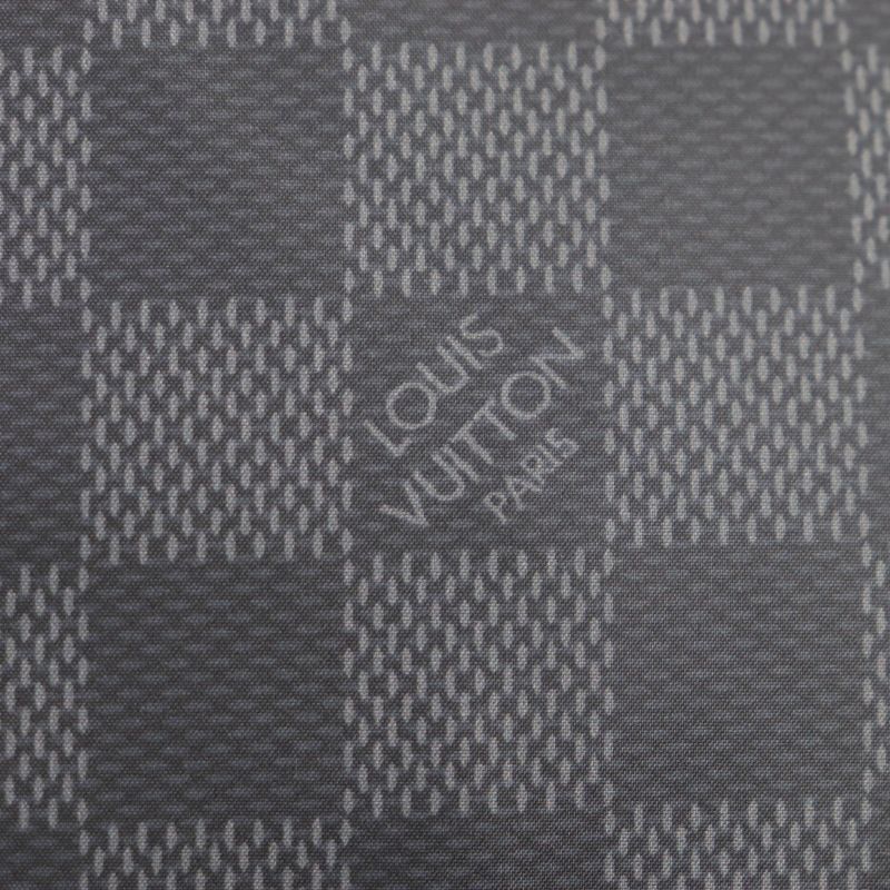 Louis Vuitton Rabbit Fur Damier Graphite Rare Masterpiece LX Logo Reversible