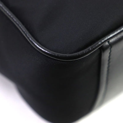 Prada 1bh197 Re-nyion Nylon Leather Shoulder Bag With Triangle Logo Pouch