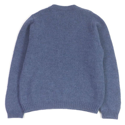 Gucci 636327 100% Wool GG Logo Embroidered Crew Neck Long Sleeve Knit Sweater